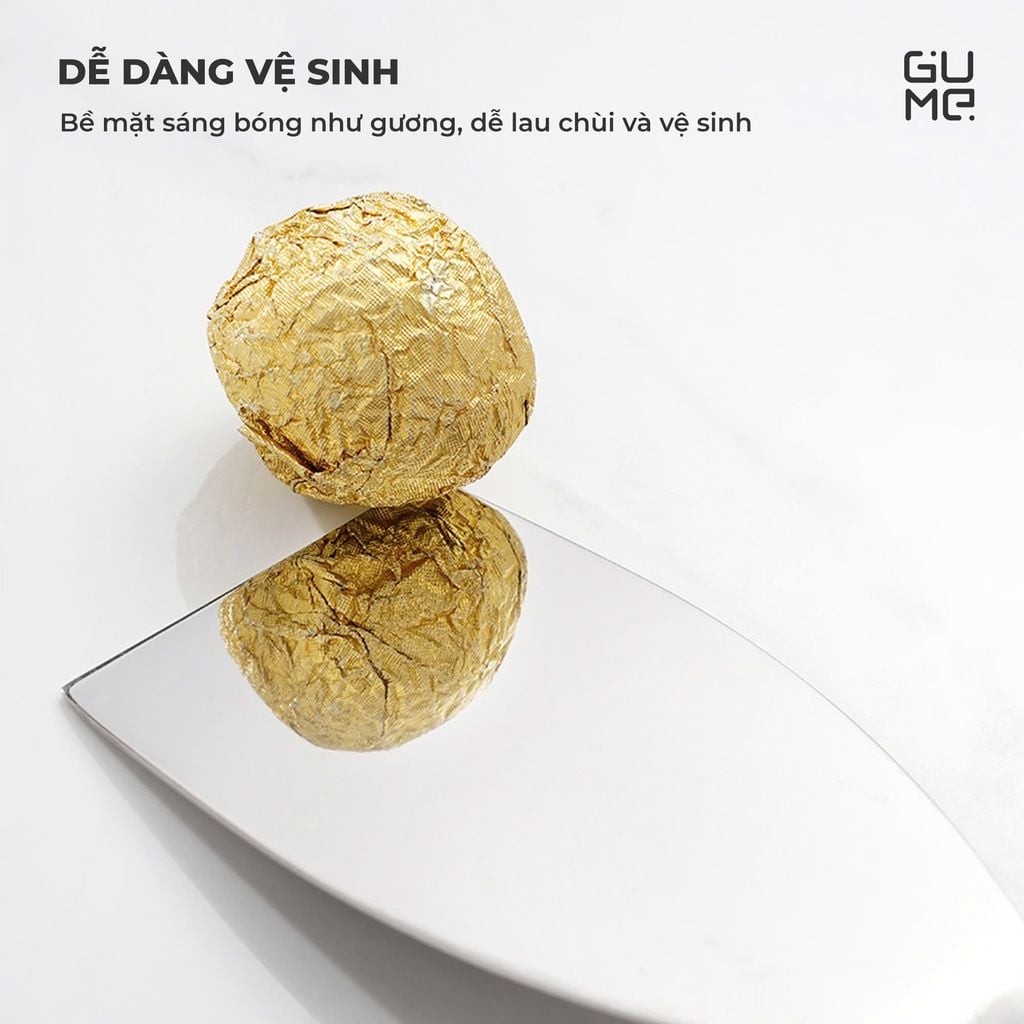 Xẻng lật thức ăn đa năng inox 304  trơn Hàn Quốc