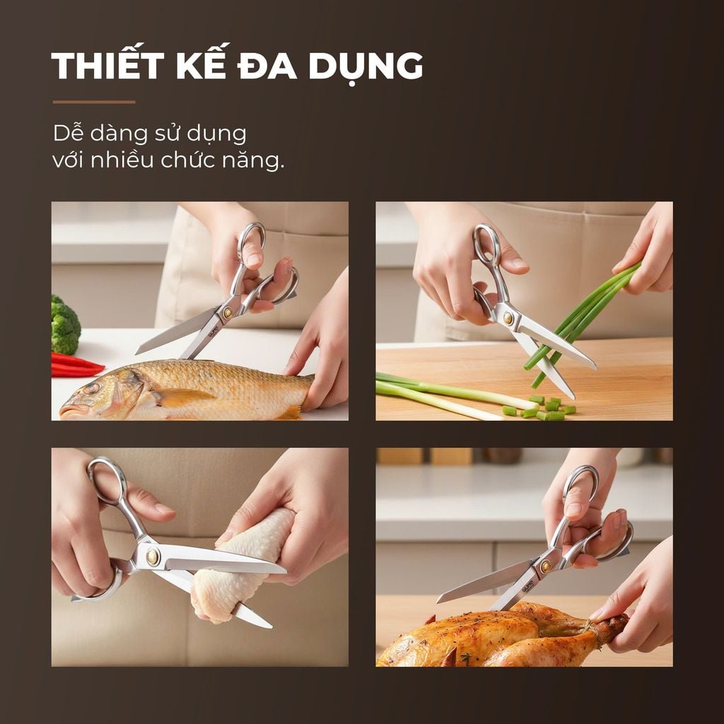 KÉO CẮT ĐA NĂNG GUME GMK26