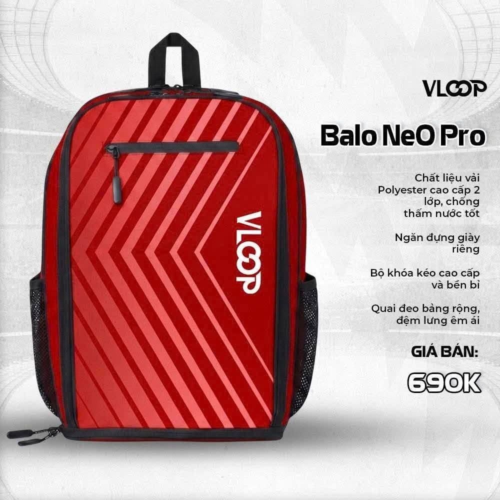  BALO THỂ THAO VLOOP NEO PRO 2026 - TIỆN LỢI, CHUẨN DÂN THỂ THAO 