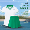  BỘ VÁY ÁO PICKLEBALL TAY LỠ - FALL IN LOVE 