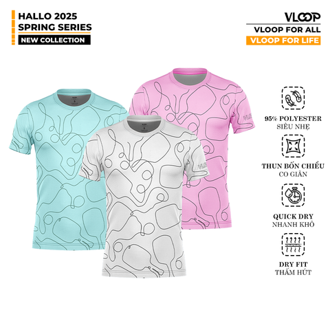 Áo PICKLEBALL - BST HALLO 2025 - SPRING SERIES