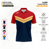  ÁO THỂ THAO VLOOP CỔ POLO MÀU ĐỎ - XANH NAVY - BST HALLO 2025 - VIVA COLLECTION 