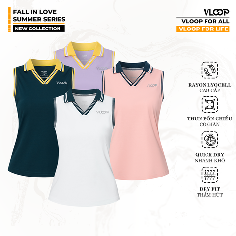 BỘ VÁY ÁO PICKLEBALL SÁT NÁCH - FALL IN LOVE