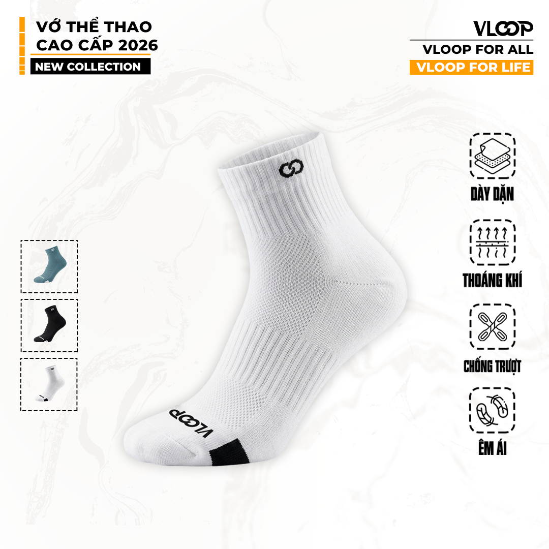  VỚ THỂ THAO CAO CẤP VLOOP 