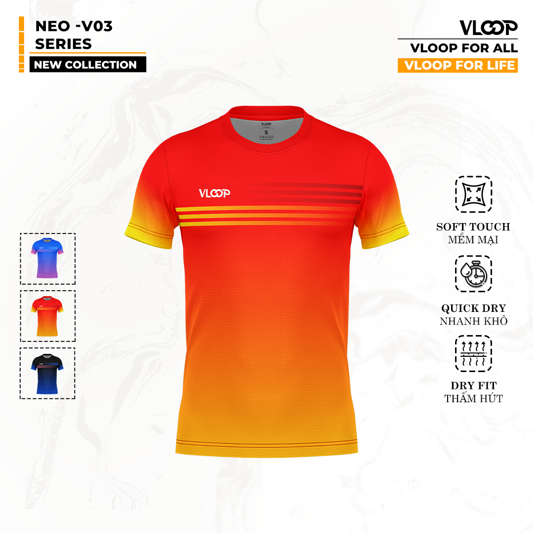  ÁO THỂ THAO VLOOP NEO-V03 CHÍNH HÃNG 