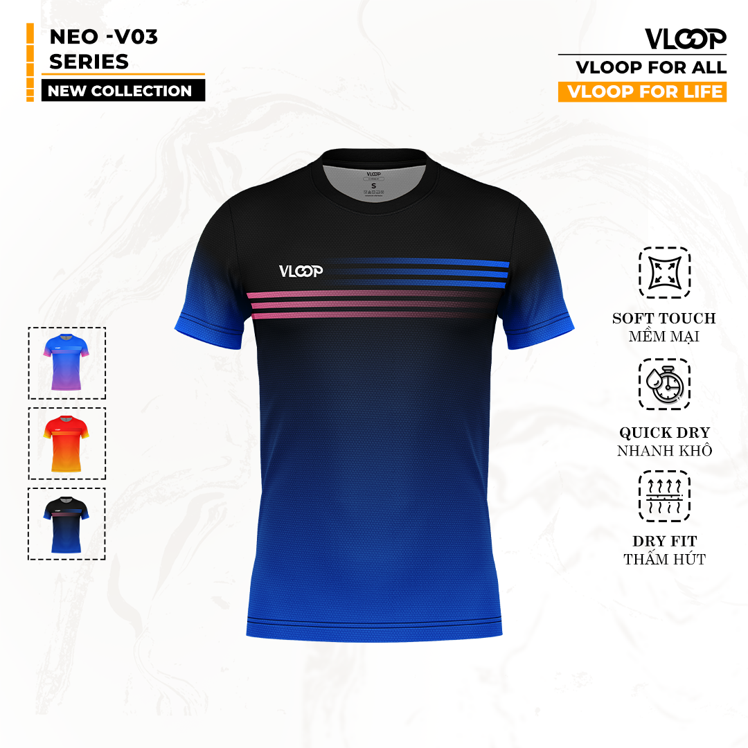 ÁO THỂ THAO VLOOP NEO-V03 CHÍNH HÃNG 