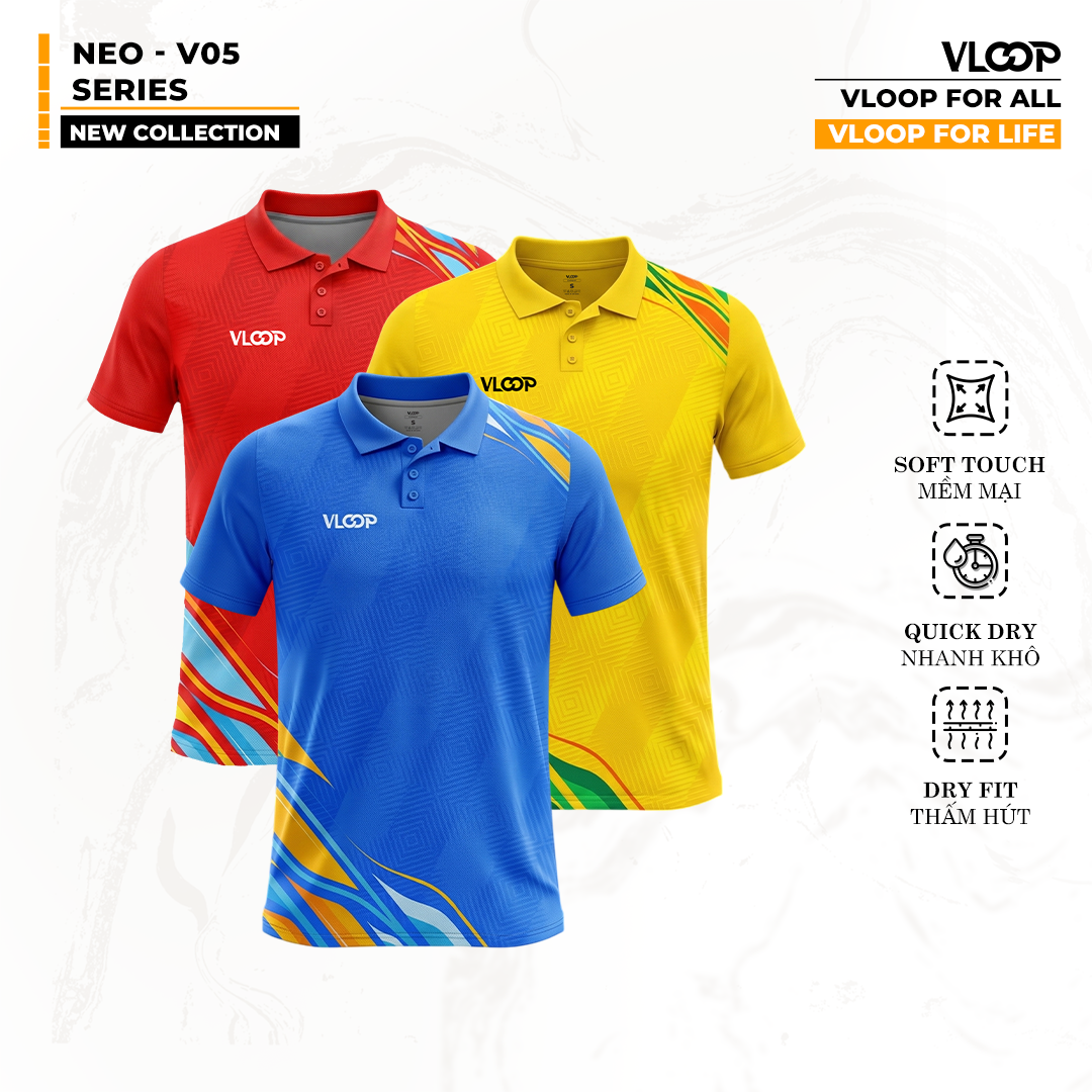  ÁO THỂ THAO VLOOP NEO-V05 CHÍNH HÃNG 