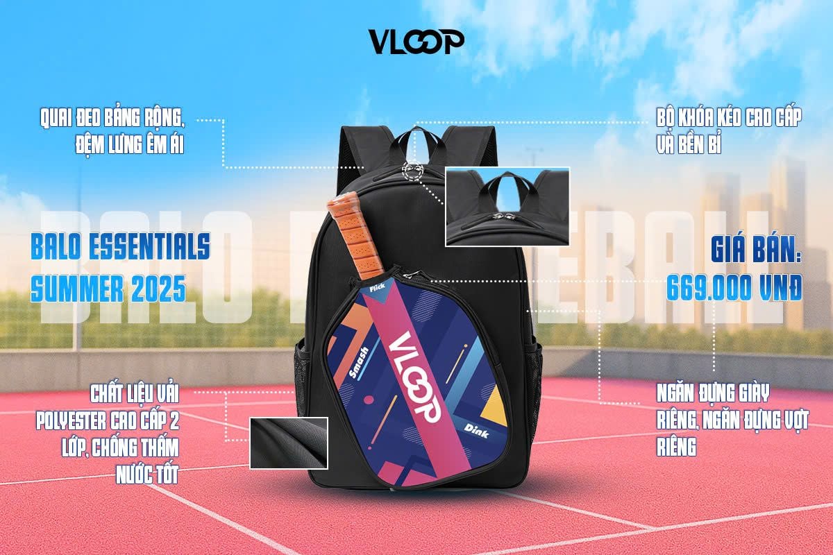  BALO PICKLEBALL VLOOP - ESSENTIALS SUMMER 