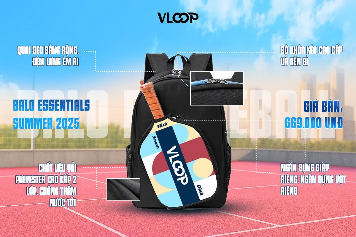 BALO PICKLEBALL VLOOP - ESSENTIALS SUMMER 