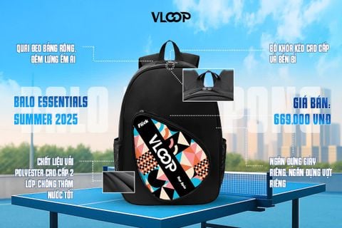BALO BÓNG BÀN VLOOP - ESSENTIALS SUMMER