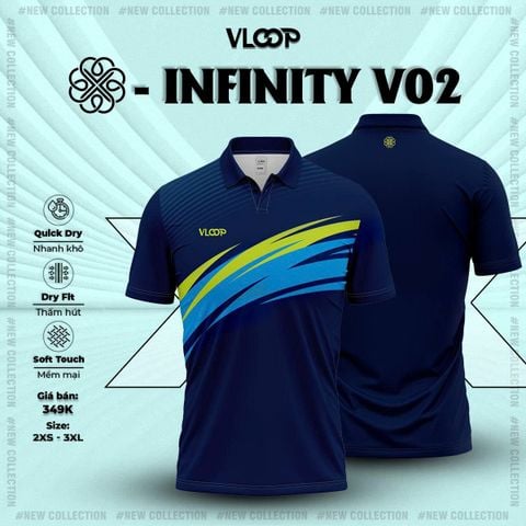 ÁO THỂ THAO CỔ POLO VLOOP - BỘ SƯU TẬP X INFINITY V02 - 2025