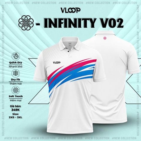 ÁO THỂ THAO CỔ POLO VLOOP - BỘ SƯU TẬP X INFINITY V02 - 2025