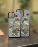  Case Iphone - Lá và Bọ - Xám 