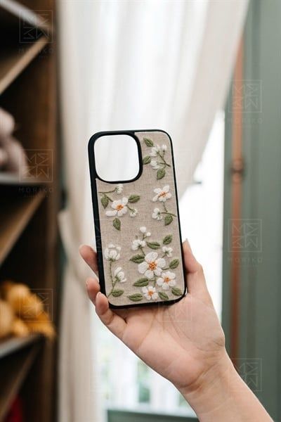  Case Iphone - Bạch trà - Trắng 