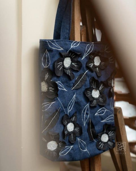  Túi Tote Denim 