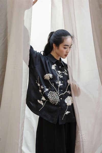  Áo somi Cúc Tường 