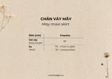  Chân váy Mây 