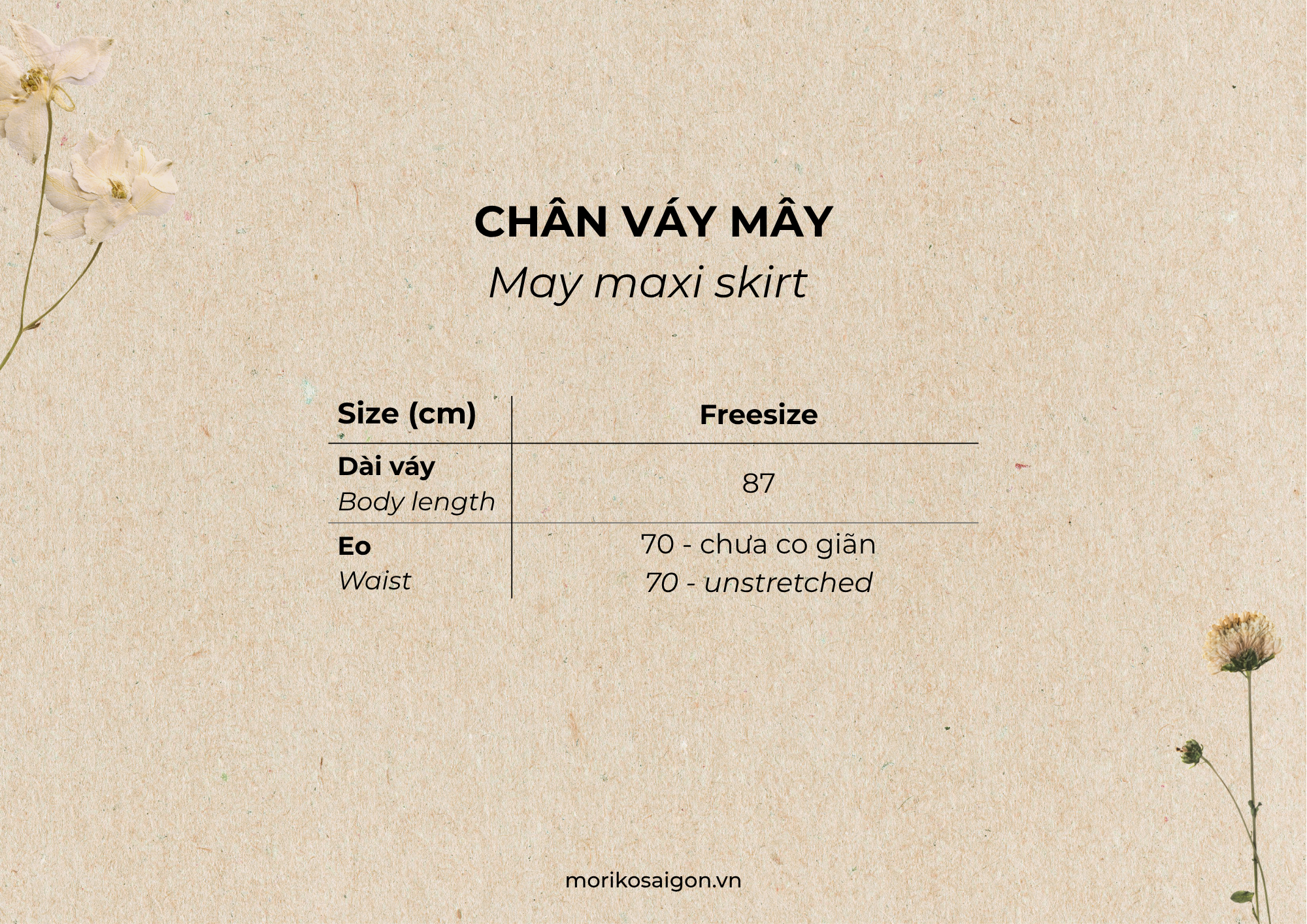  Chân váy Mây 
