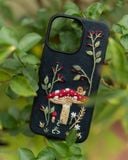  Case Iphone - Nấm - Đen 