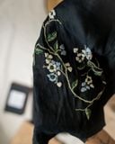  Fuuka Top (Áo sát nách linen thêu cành) 
