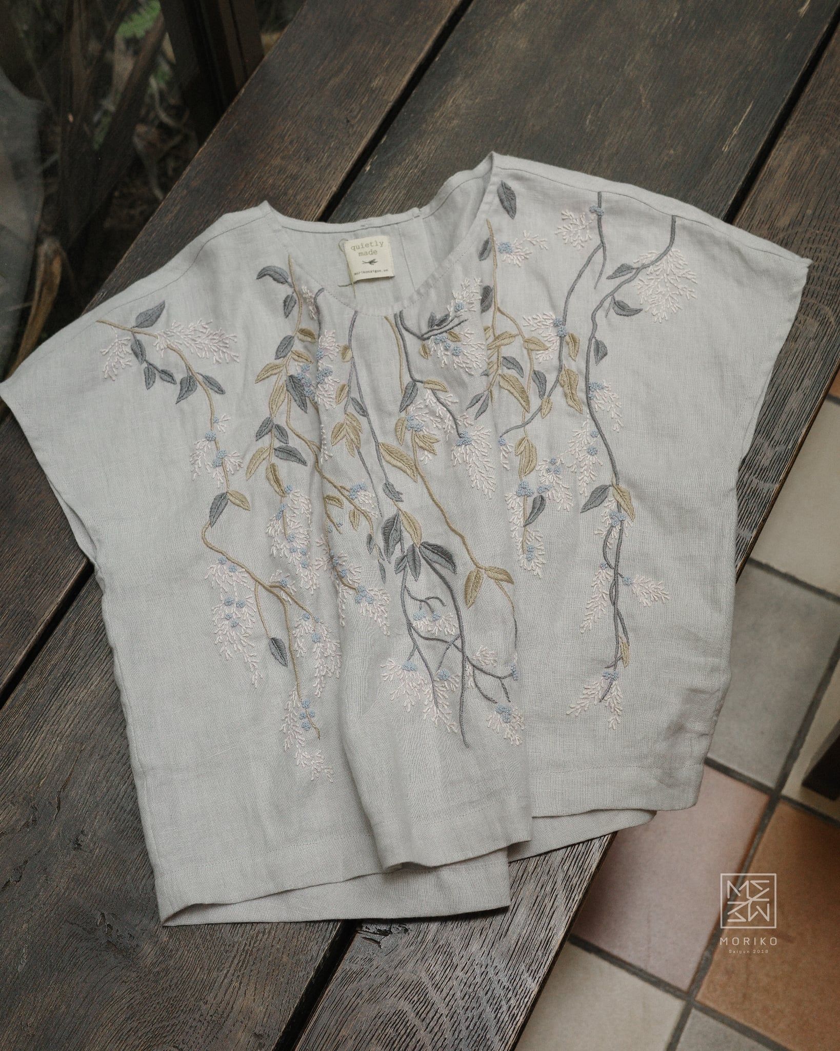  Áo croptop Tử Đằng 