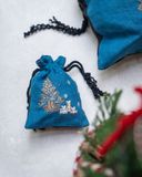  Túi rút thêu Noel 