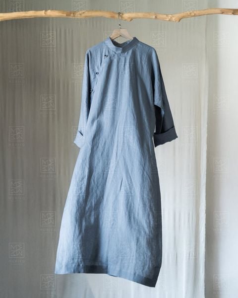  Áo dài nút Cúc (nam) 