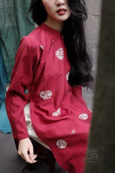  Áo dài Tịnh Liên (ngũ thân) 