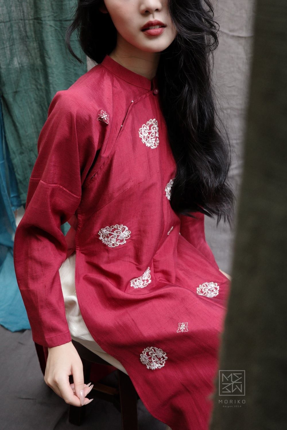  Áo dài Tịnh Liên (ngũ thân) 