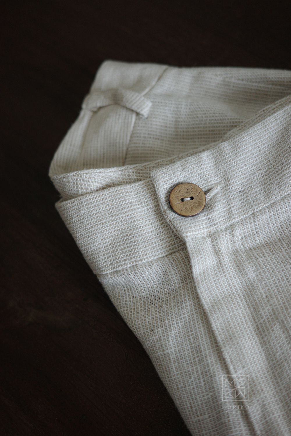  Quần short linen 
