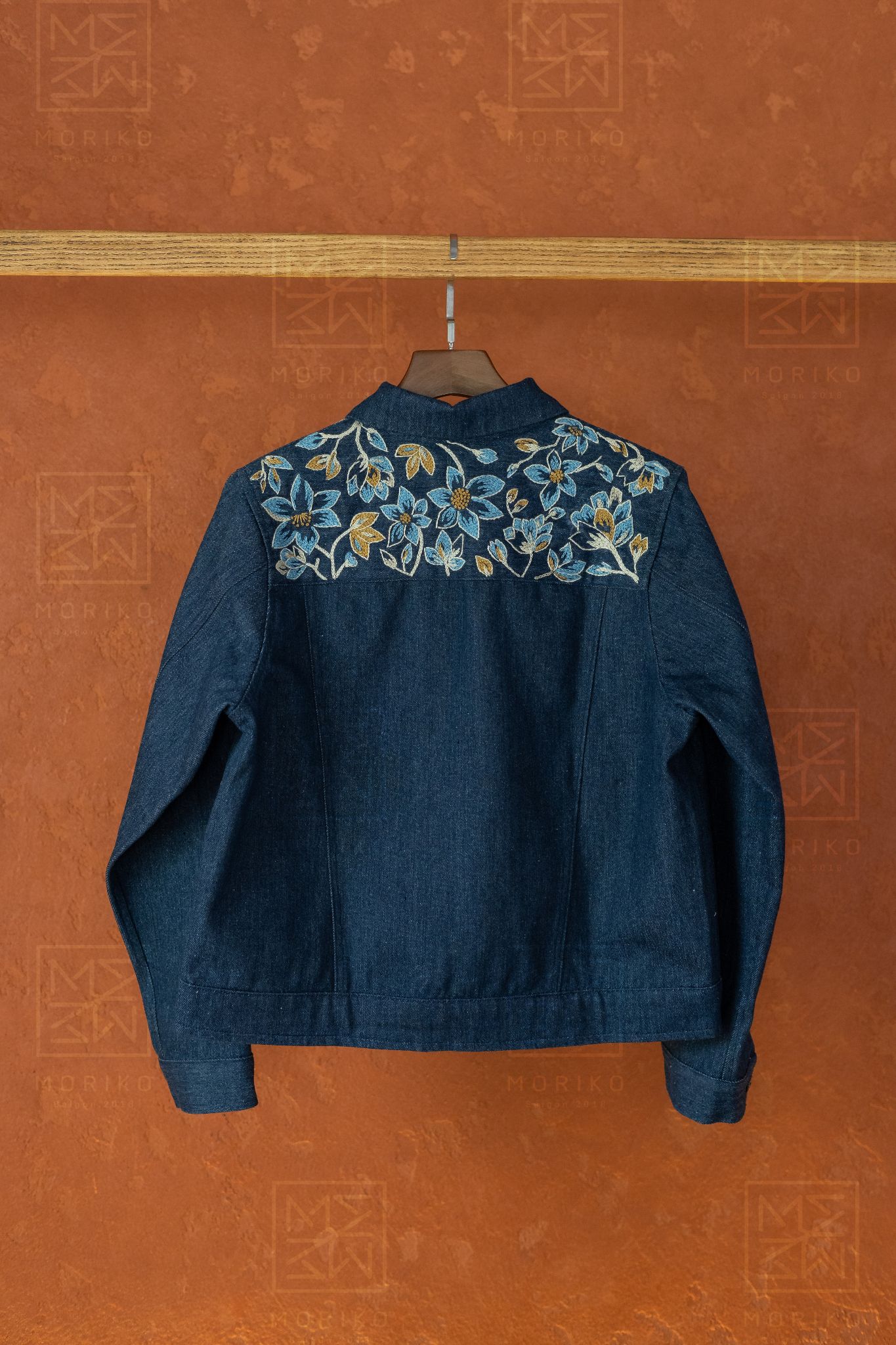  Jeans jacket (Thêu đô) 