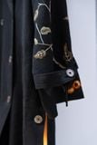  Trench Coat thêu vai 