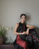  Áo dài Khuê (Thêu cành Mận) 