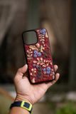  Case Iphone - Việt quất - Đỏ 