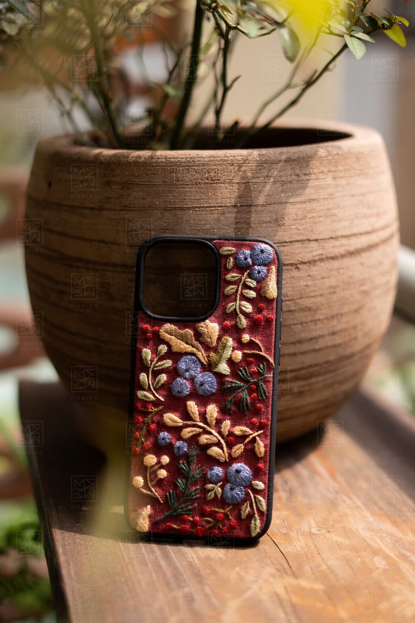  Case Iphone - Việt quất - Đỏ 