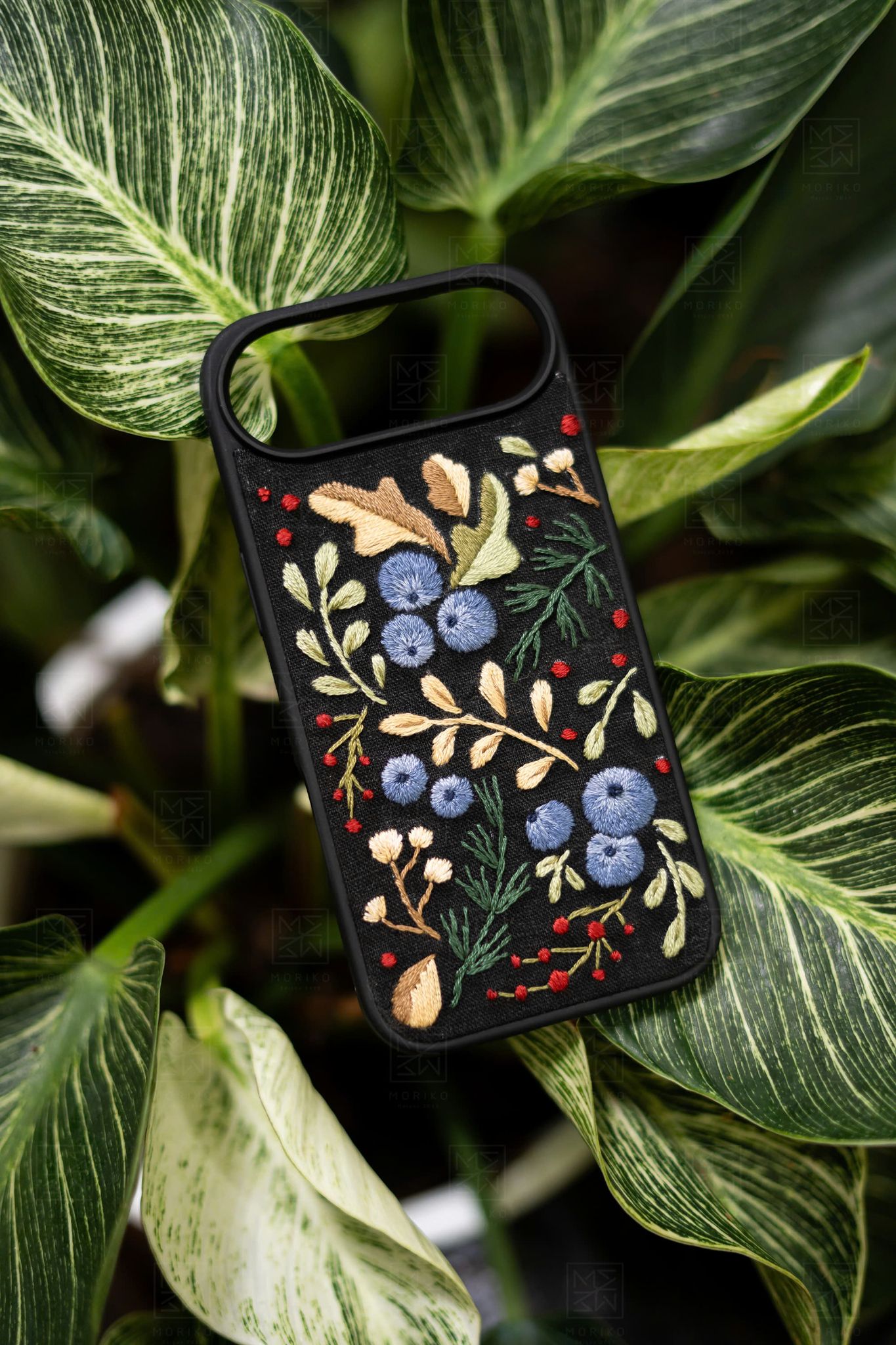 Case Iphone - Việt quất - Đen 
