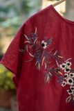  Áo Croptop thêu Thanh Liễu 