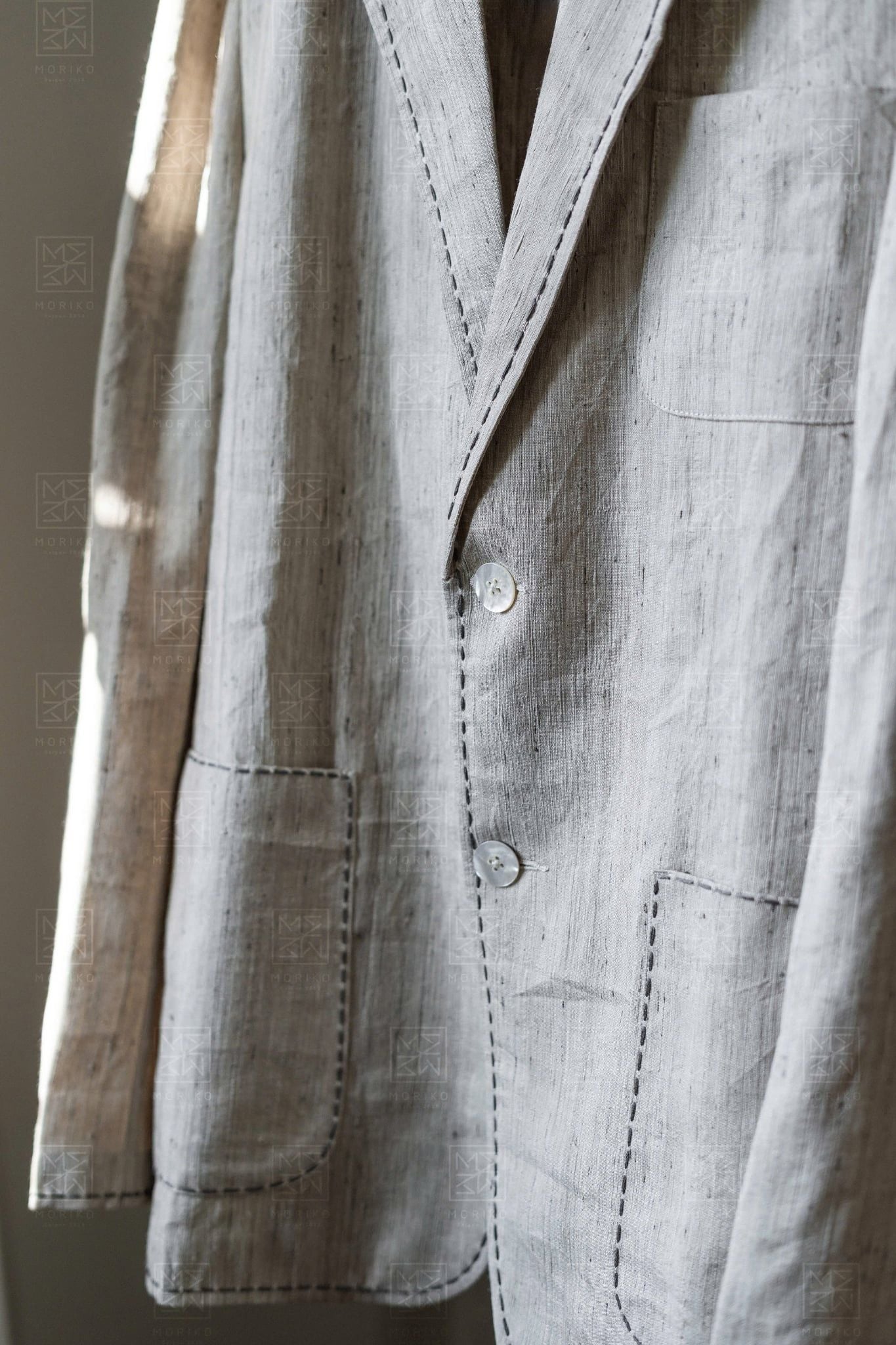  Blazer nam thêu đột chỉ 