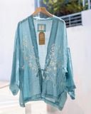  Haori dáng ngắn, dây lưng 