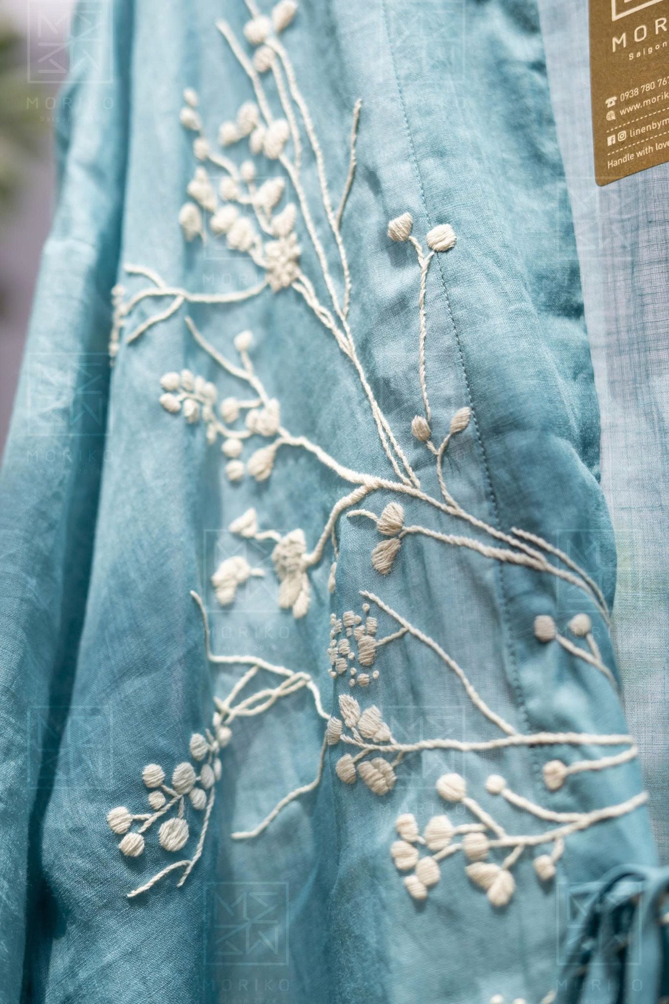  Haori dáng ngắn, dây lưng 