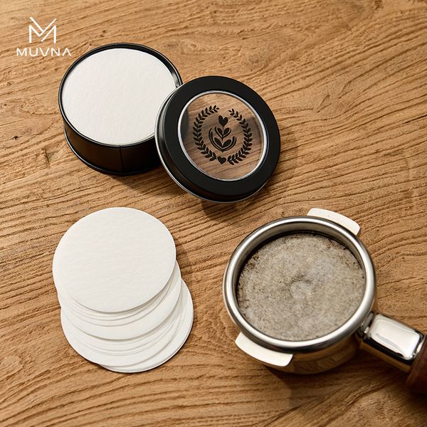Giấy Lọc Máy Pha Cà Phê Espresso MUVNA Size 51mm,53mm,58mm | COFFEE MACHINE PAPER FILTER