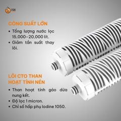 Lõi Lọc Nước Thô Chống Đóng Cặn FSA-C1 | Water Filter Cartridge