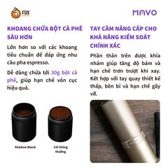 Cối Xay Cà Phê Cầm Tay MAVO Shadow Wand | Hand Coffee Grinder
