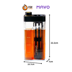 Bình Pha Cà Phê Ủ Lạnh Bằng Nhựa Cao Cấp MAVO | CRYSBRICK COLD BREWER