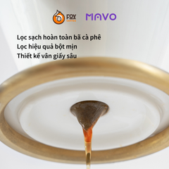 Hộp 100 Chiếc Giấy Lọc V01 Pha Cà Phê Pour Over MAVO| V60 Coffee Filter V01