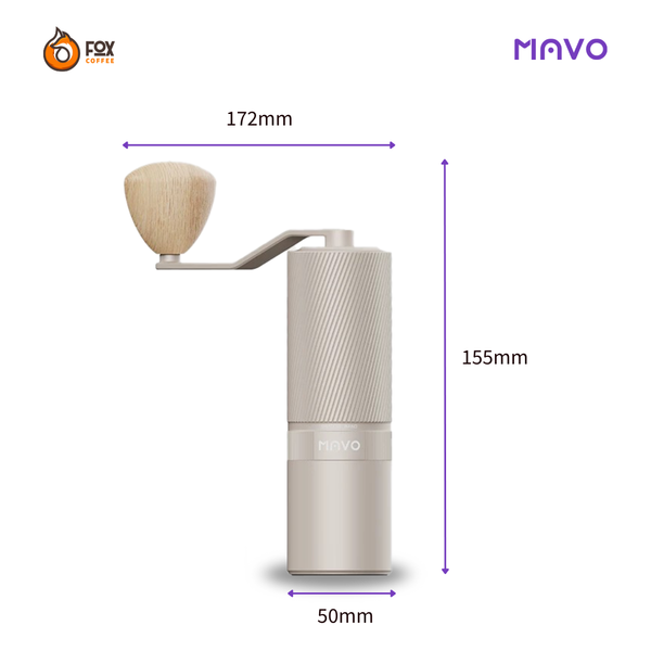 Cối Xay Cà Phê Cầm Tay MAVO Shadow Wand | Hand Coffee Grinder