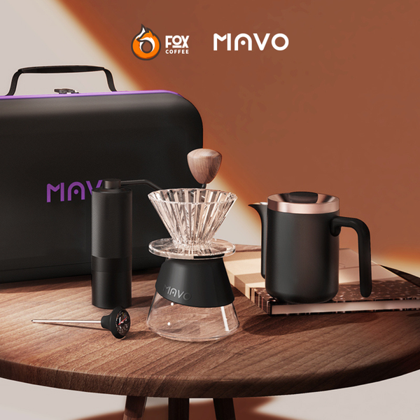 Bộ Pha Cà Phê Pour-Over 6 Món MAVO | GOGO BOX Portable Coffee Set