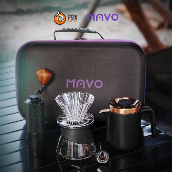 Bộ Pha Cà Phê Pour-Over 6 Món MAVO | GOGO BOX Portable Coffee Set