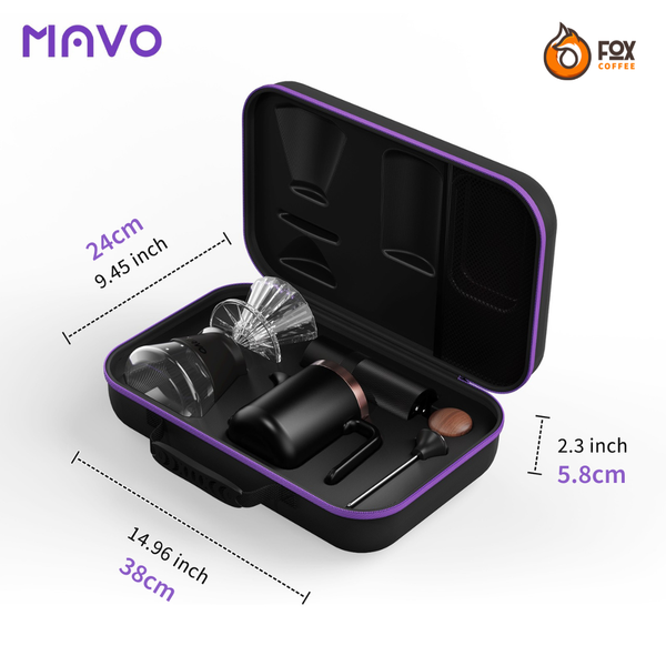 Bộ Pha Cà Phê Pour-Over 6 Món MAVO | GOGO BOX Portable Coffee Set