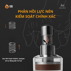 Dụng Cụ Nén Cà Phê MUVNA Sonorous 58.35mm | Click Constant Pressure Tamper